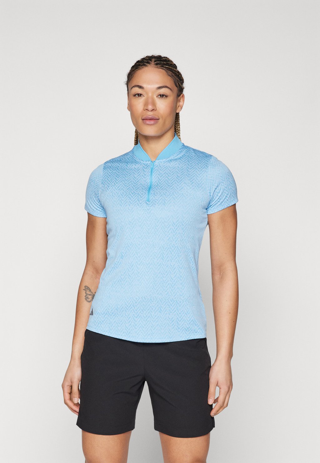 

Футболка с принтом WOMEN'S ULTIMATE JACQUARD adidas Golf, цвет semi blue burst