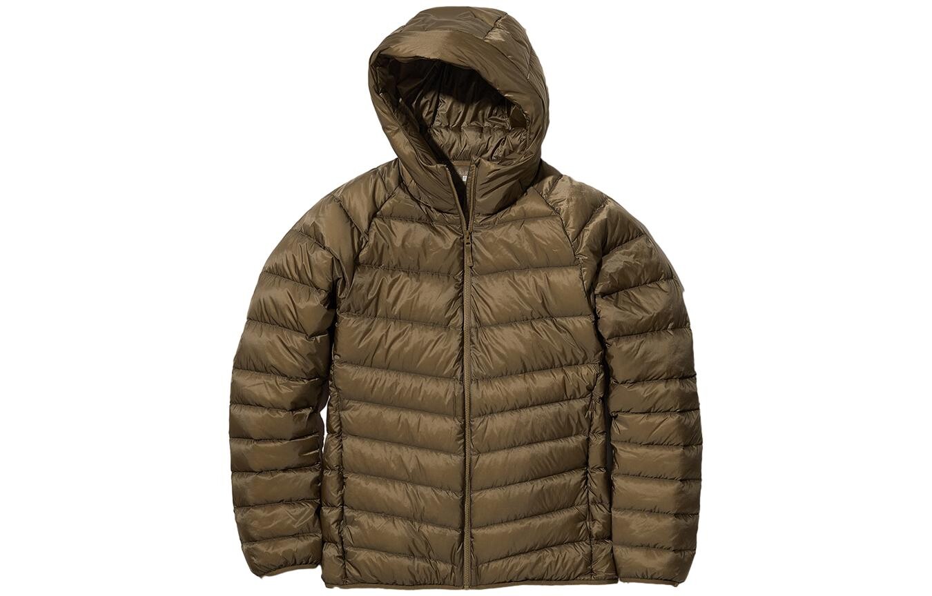 

Мужской пуховик UNIQLO, цвет Camel - 34