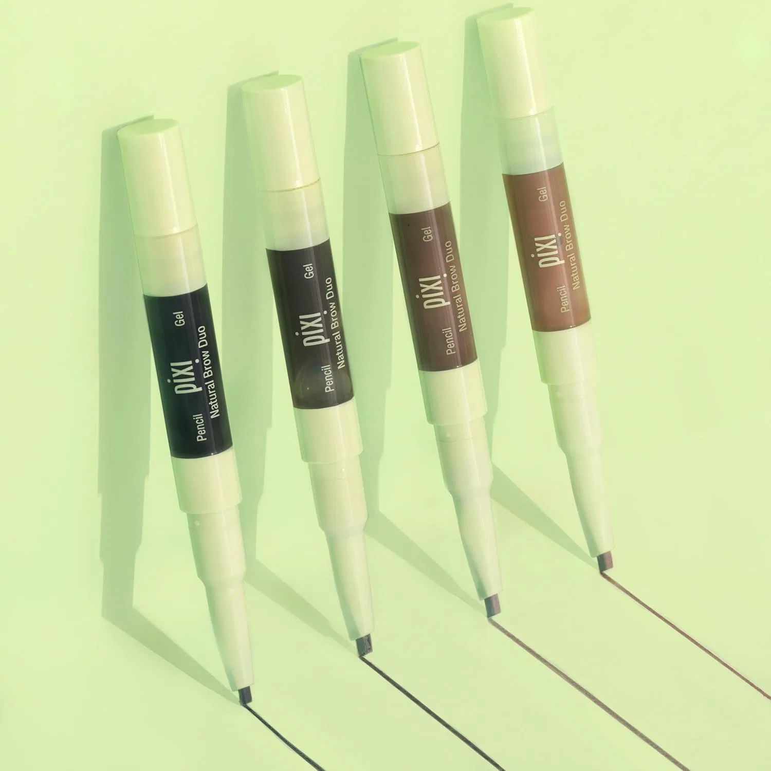 Карандаш и гель для бровей «Natural Brow Duo Soft Black» от Pixi Beauty Pixi, Softblack — фото 2