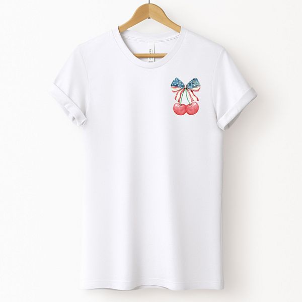 

Футболка с коротким рукавом Patriotic cherries coquette Simply Sage Market, Зеленый, Футболка с коротким рукавом Patriotic cherries coquette Simply Sage Market