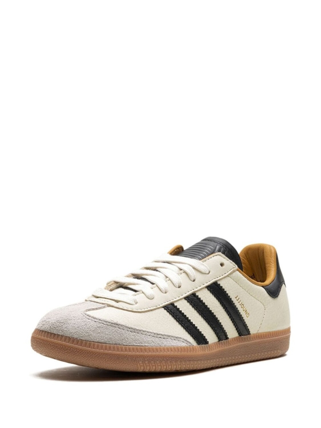 adidas кроссовки Samba OG Off White/Core Black из коллаборации с JJJJound, белый — фото 3
