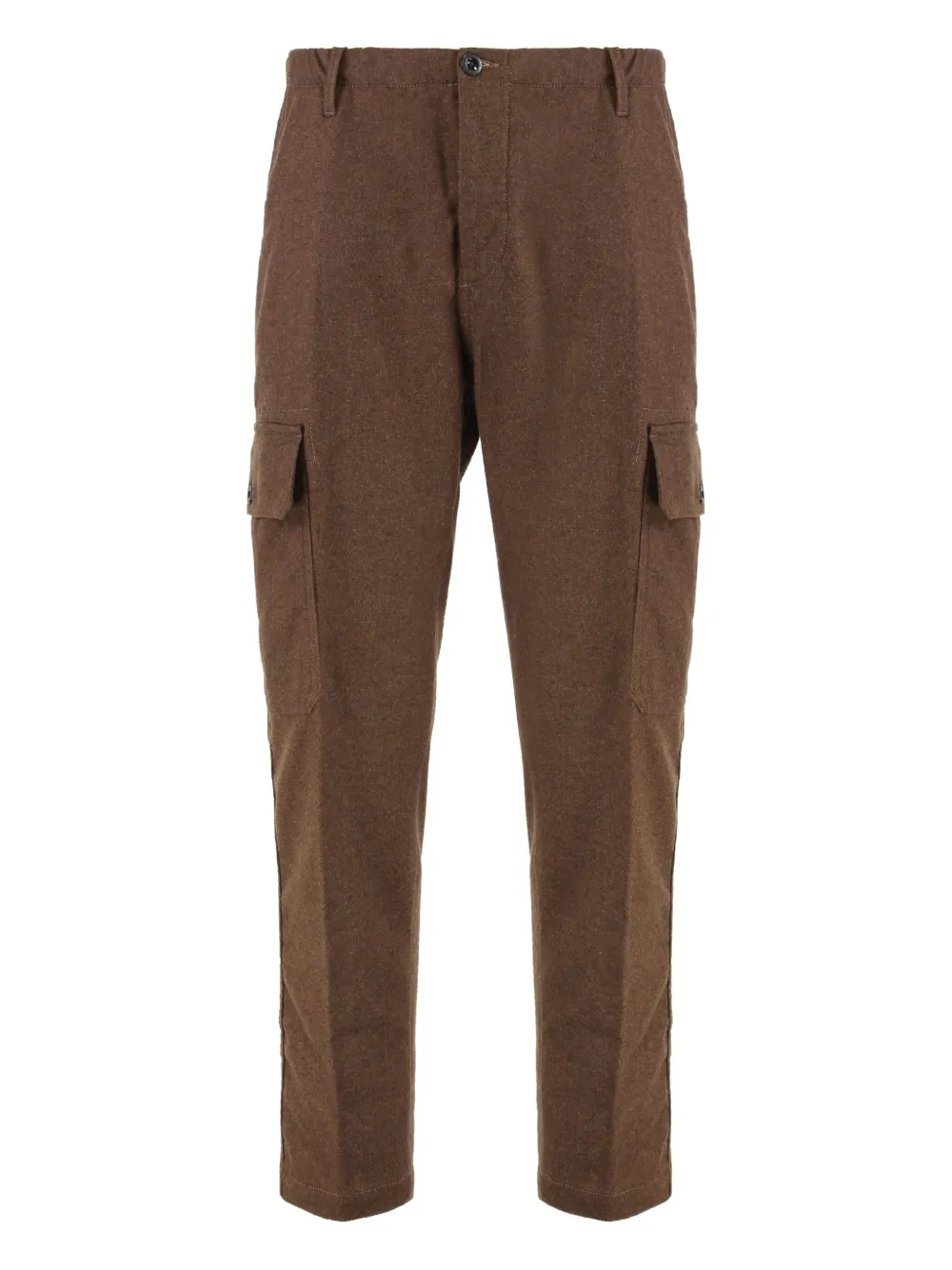 

Брюки с карманами Slowear, коричневый