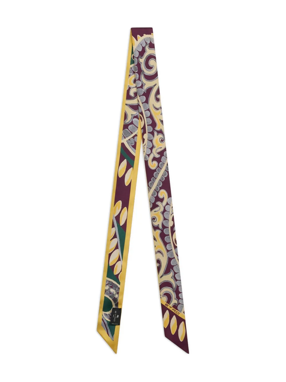 

Шарф с принтом пейсли ETRO, красный