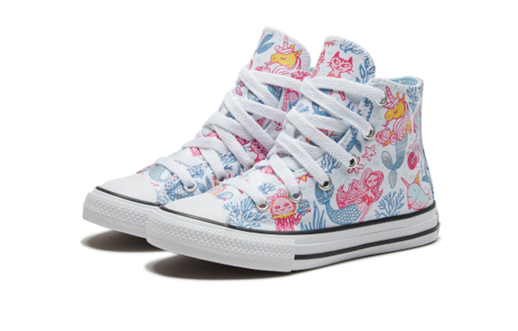 Кеды Converse Chuck Taylor All Star High Top Toddler/Youth, белый — фото 3