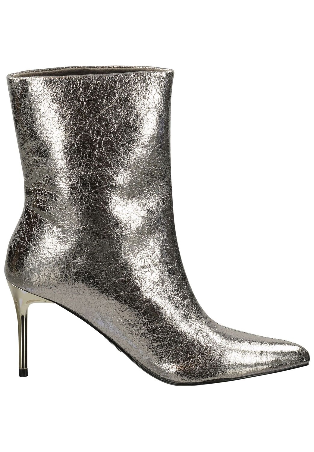 Ботильоны из искусственной кожи STEVE MADDEN, серебряный — фото 4