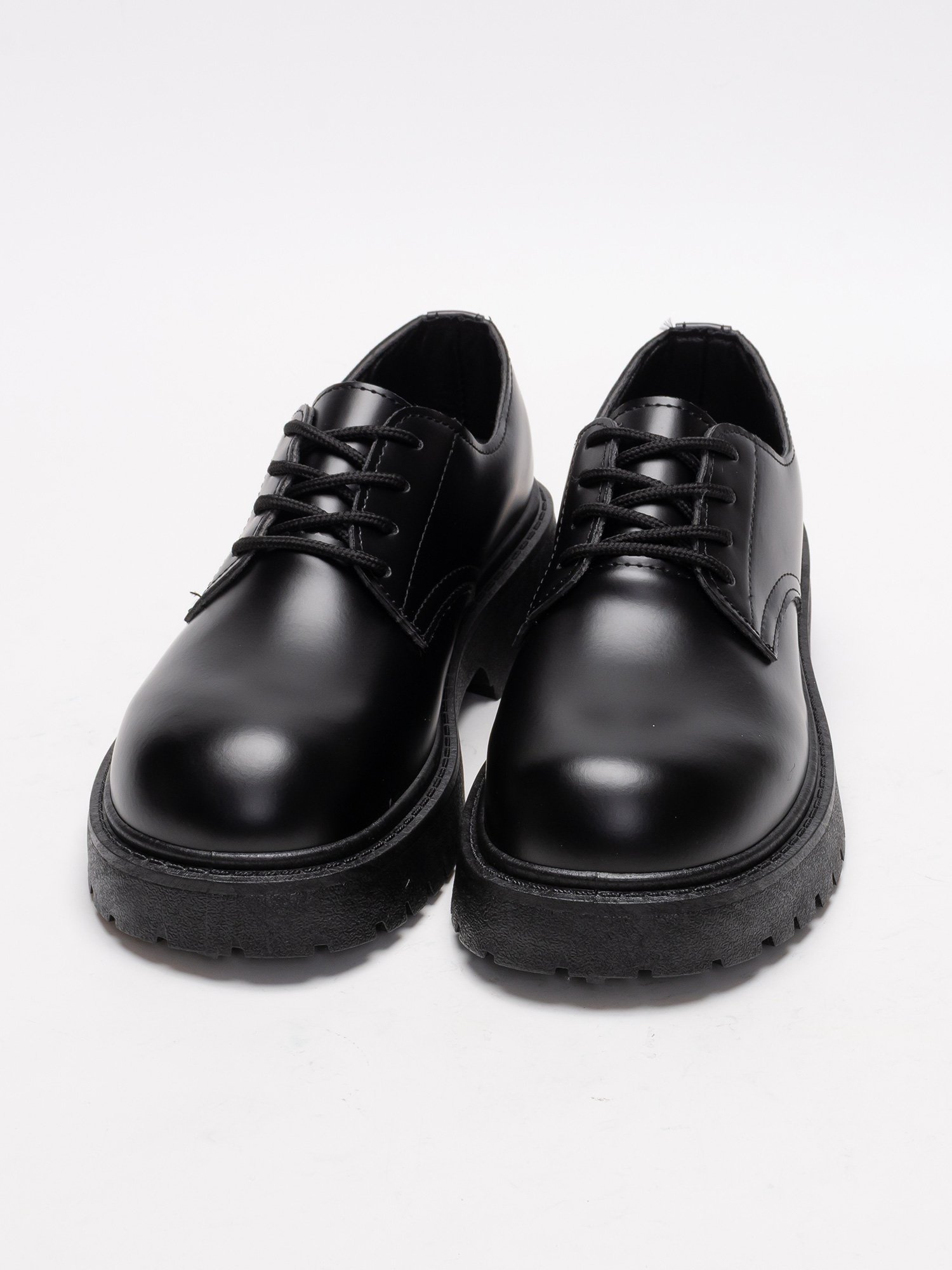 Обувь на толстой подошве со шнуровкой Svec, black — фото 2