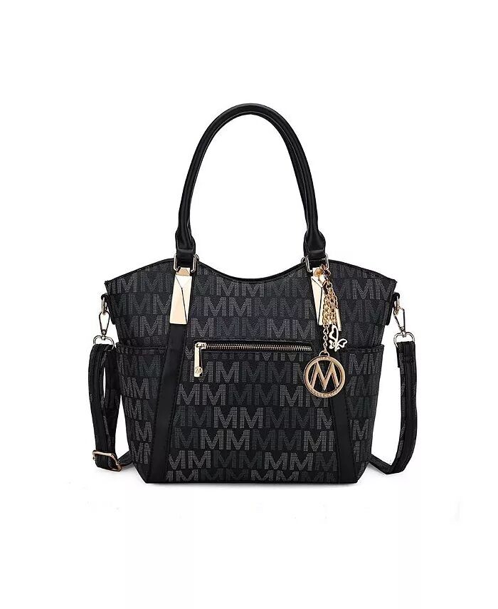 

Сумка-тоут Jeneece M Signature от Mia K Mkf Collection, бежевый