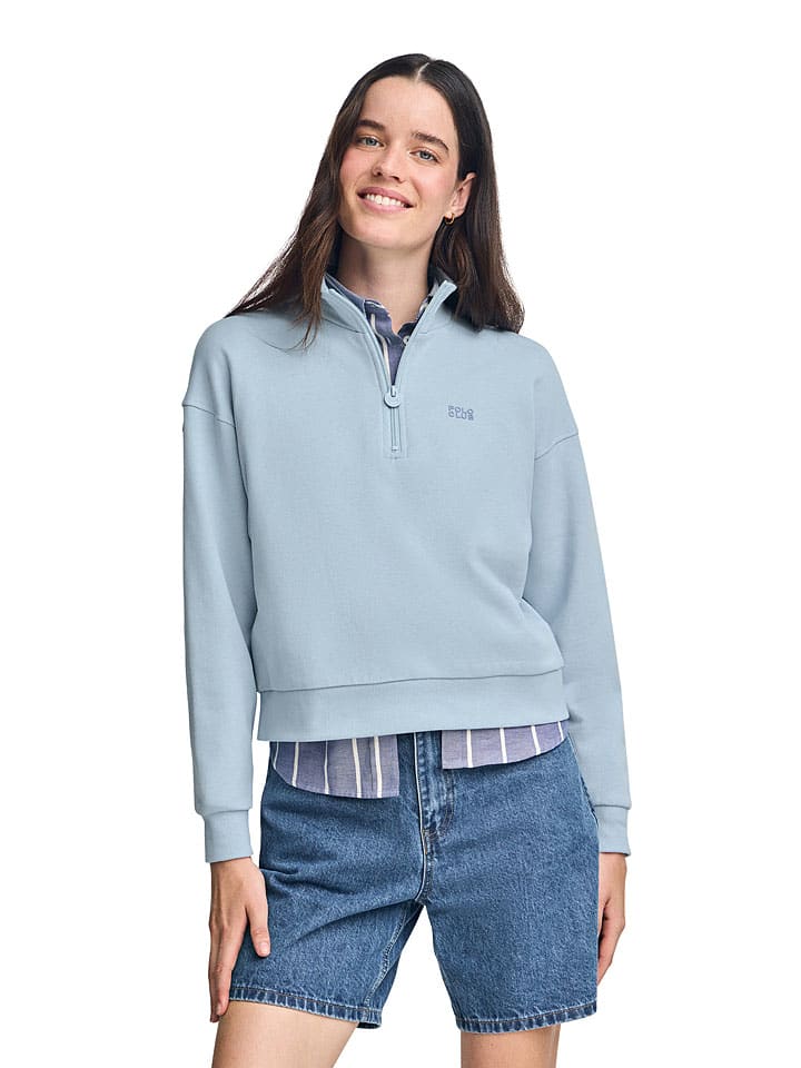 

Светло-голубая толстовка Polo Club