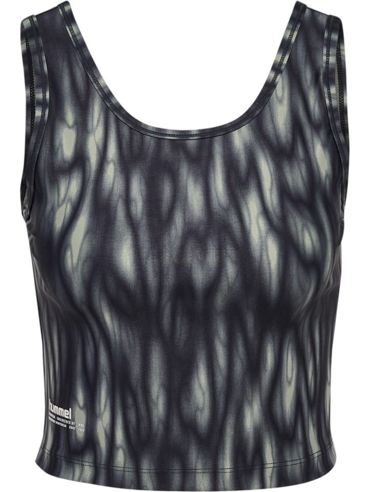 

Спортивная футболка "Hiit Aop Intensity W Top" зеленого цвета Hummel