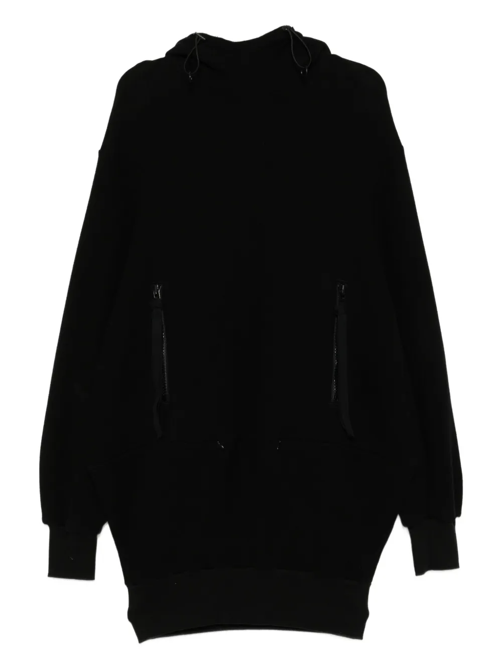 

Махровое худи Yohji Yamamoto, черный