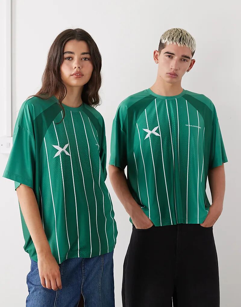 

Футболка унисекс COLLUSION, зеленая