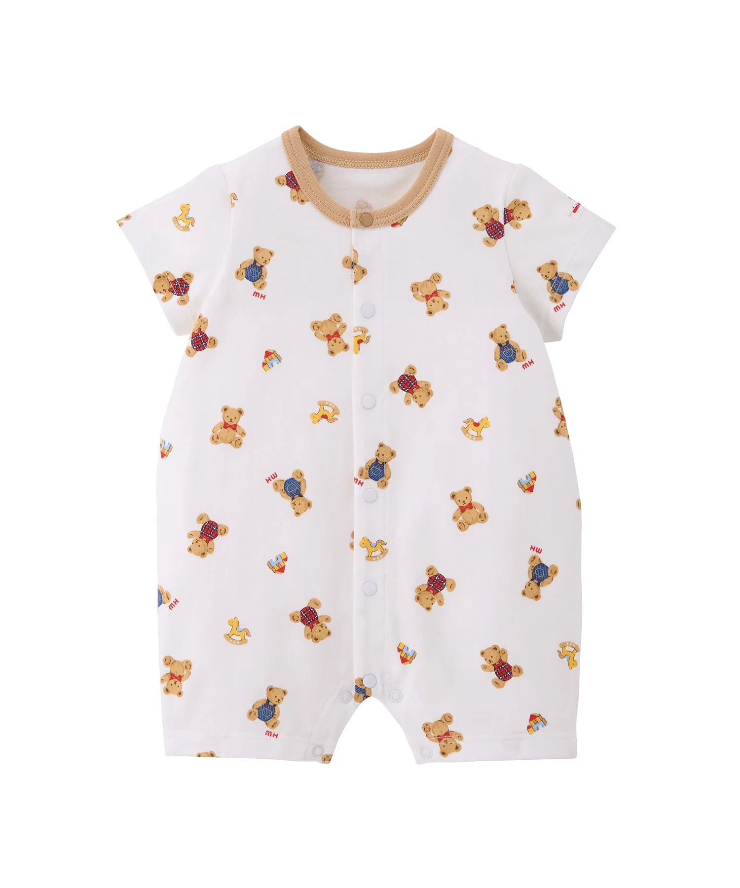 Комбинезон Mikihouse Bear Shortalls