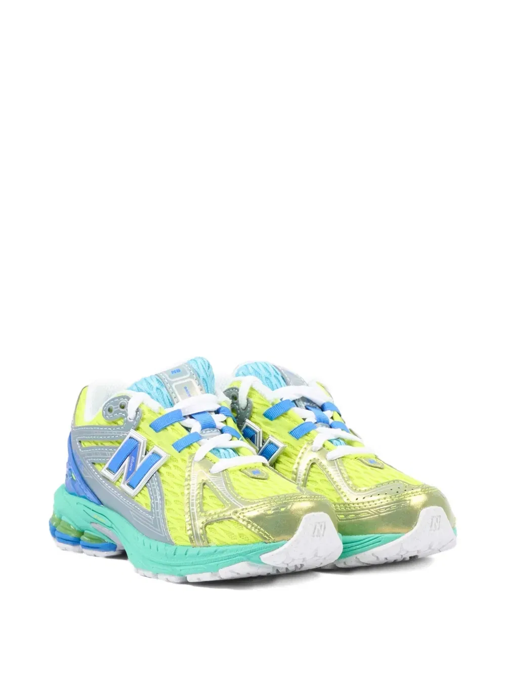 Кроссовки для бега на шнуровке New Balance Kids, желтый