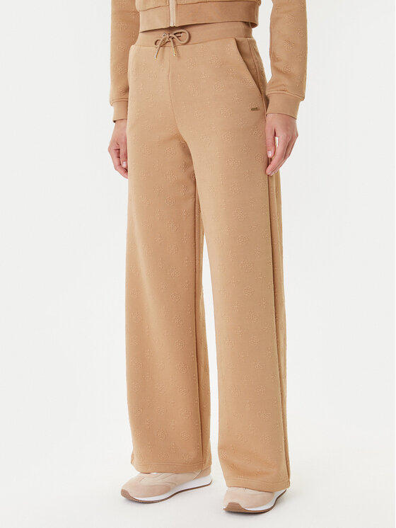 

Джоггеры regular fit V5YB19 KBSL2 Guess, бежевый
