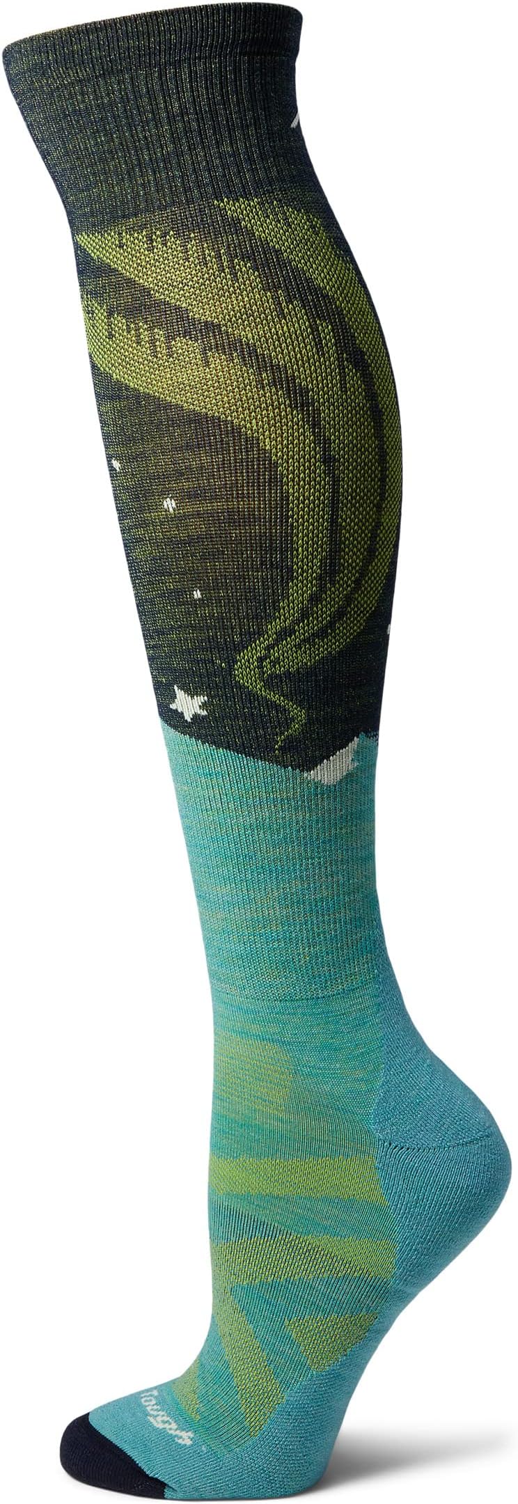 

Носки Darn Tough Vermont Aurora OTC Lightweight with Cushion, цвет Aqua