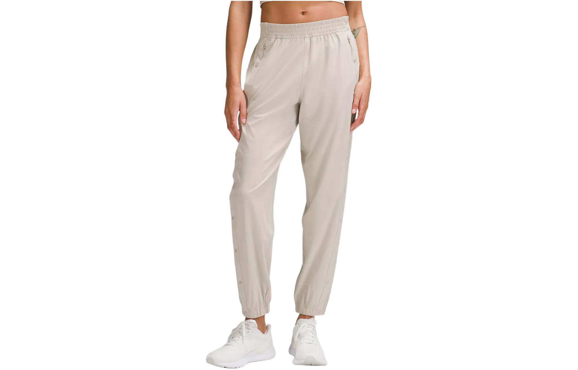 

Спортивные штаны Tear Away Mid Rise Track Pant женские Lululemon, Tan/Mojave Tan