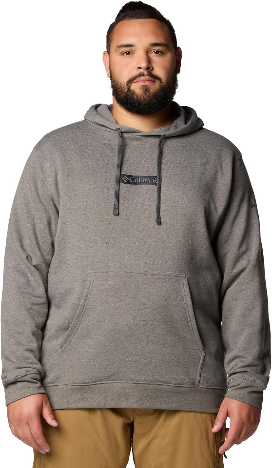 

Куртка-толстовка Columbia мужская Trek Hoodie, Charcoal Heather/Puff Box Gem Logo