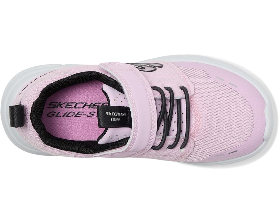 Женские кроссовки SKECHERS KIDS Glide-Step Flow (Little Kid/Big Kid), Light Pink — фото 2