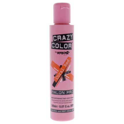 

Salon Pro Semi Permanent Hair Color 57 Coral Red Crazy Color