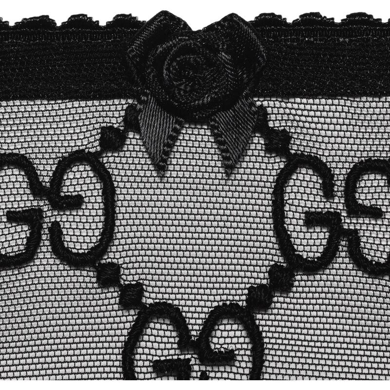 Комплект нижнего белья Gucci GG, с фирменным принтом, универсальный — фото 4