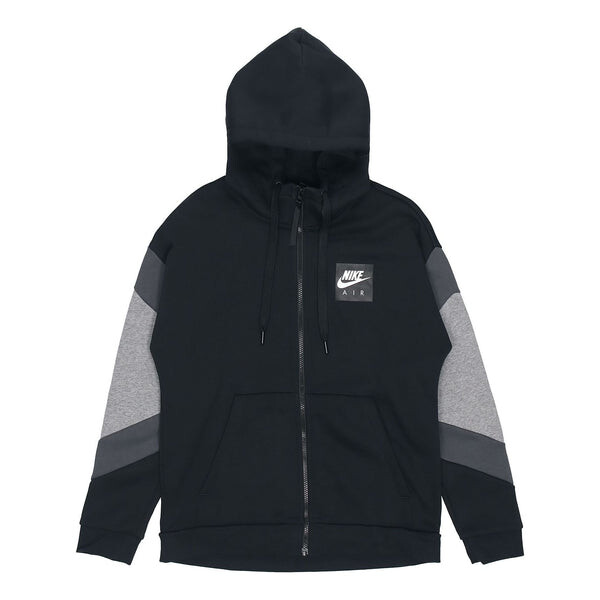 

Куртка Nike Air Hood Fz Flc Logo Jacket Men s Black, черный