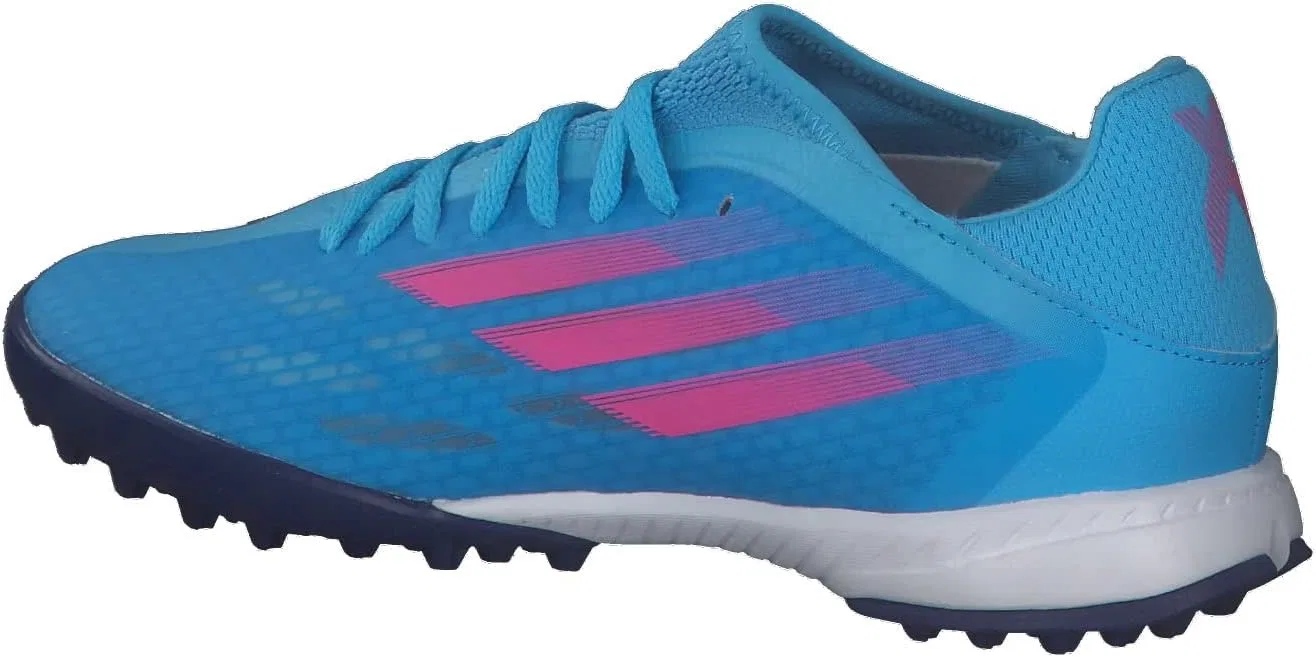 Кроссовки для легкой атлетики Adidas Unisex X Speedflow.3 Tf, сине-розово-белые — фото 3