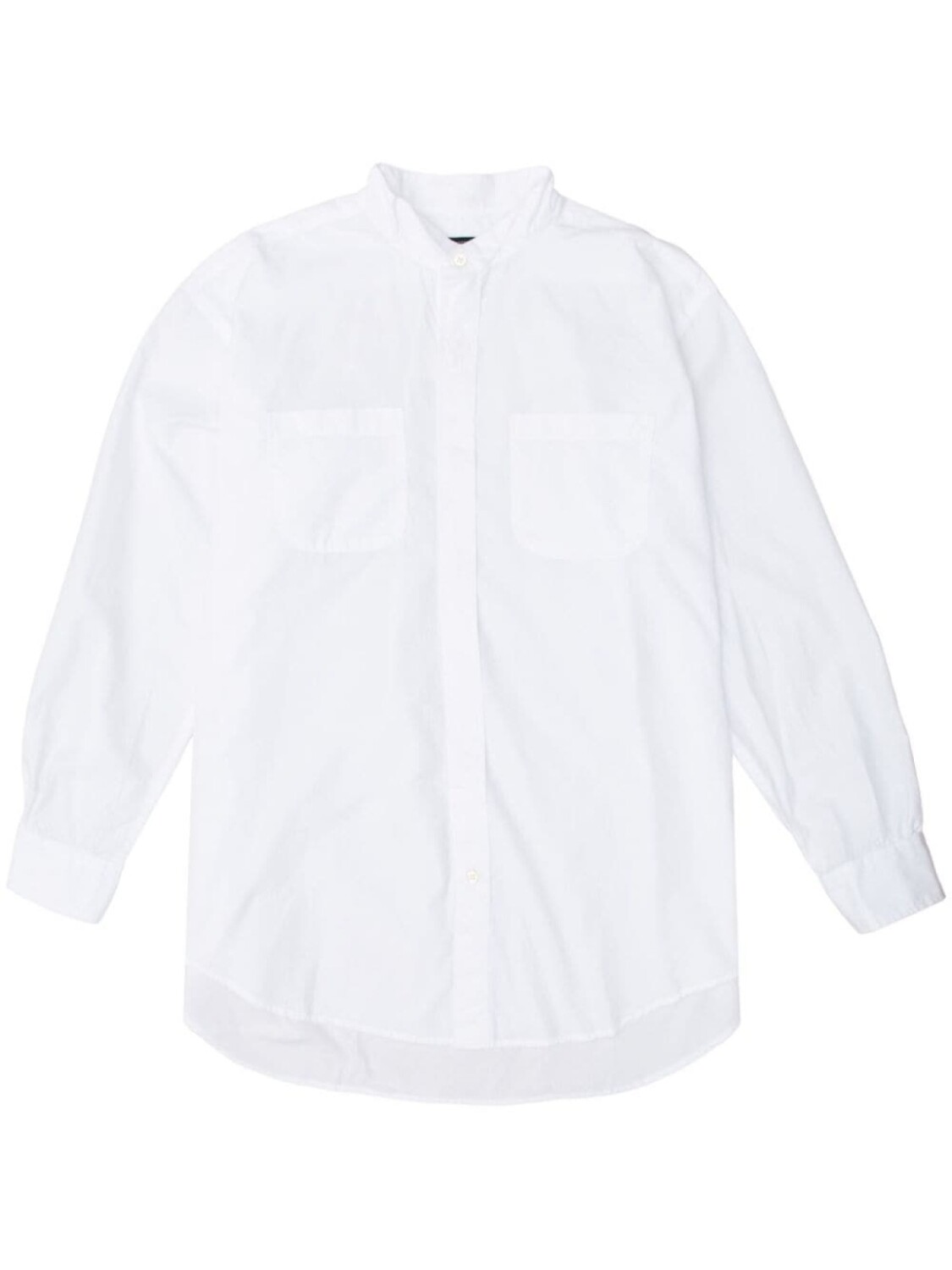 

Engineered Garments хлопковая рубашка с воротником-стойкой, белый