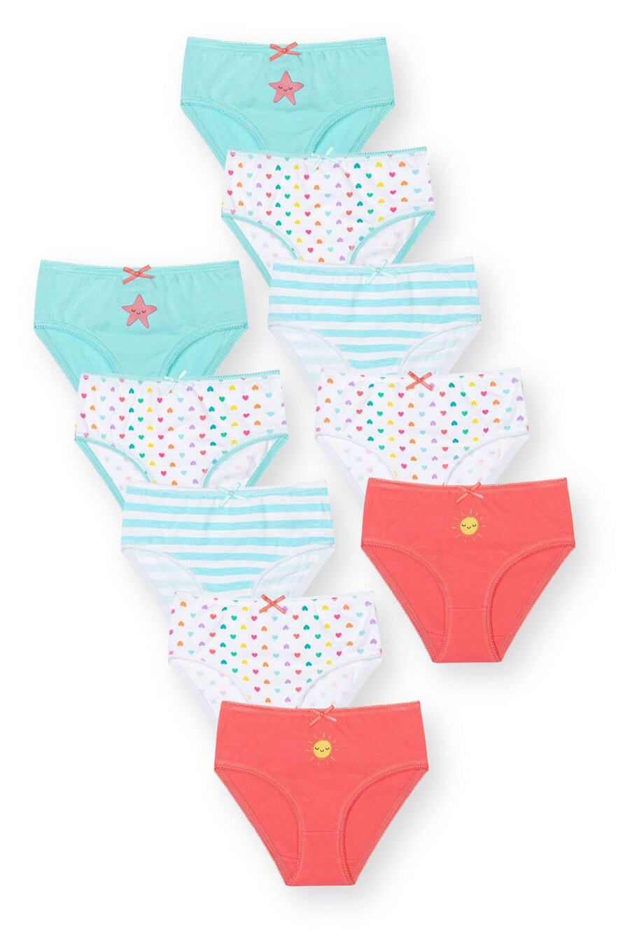 

Трусы MINOTI, цвет Turquoise/Pink/White
