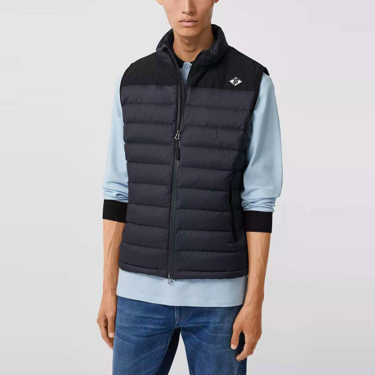 Пуховик Burberry, черный — фото 2