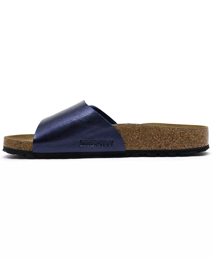 Женские сандалии Catalina Luxe Buckle Birko-Flor от Finish Line Birkenstock, синий — фото 3