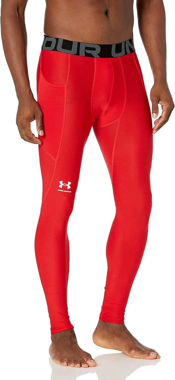 

Under Armour мужские леггинсы HeatGear Armour, Red/White