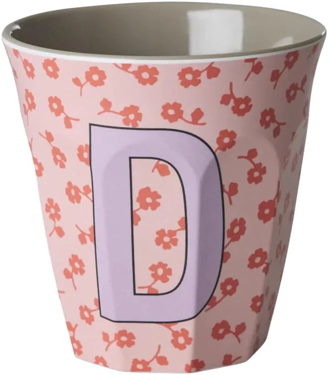 Кружка детская Melamine Medium Letter Cup (D) Rice