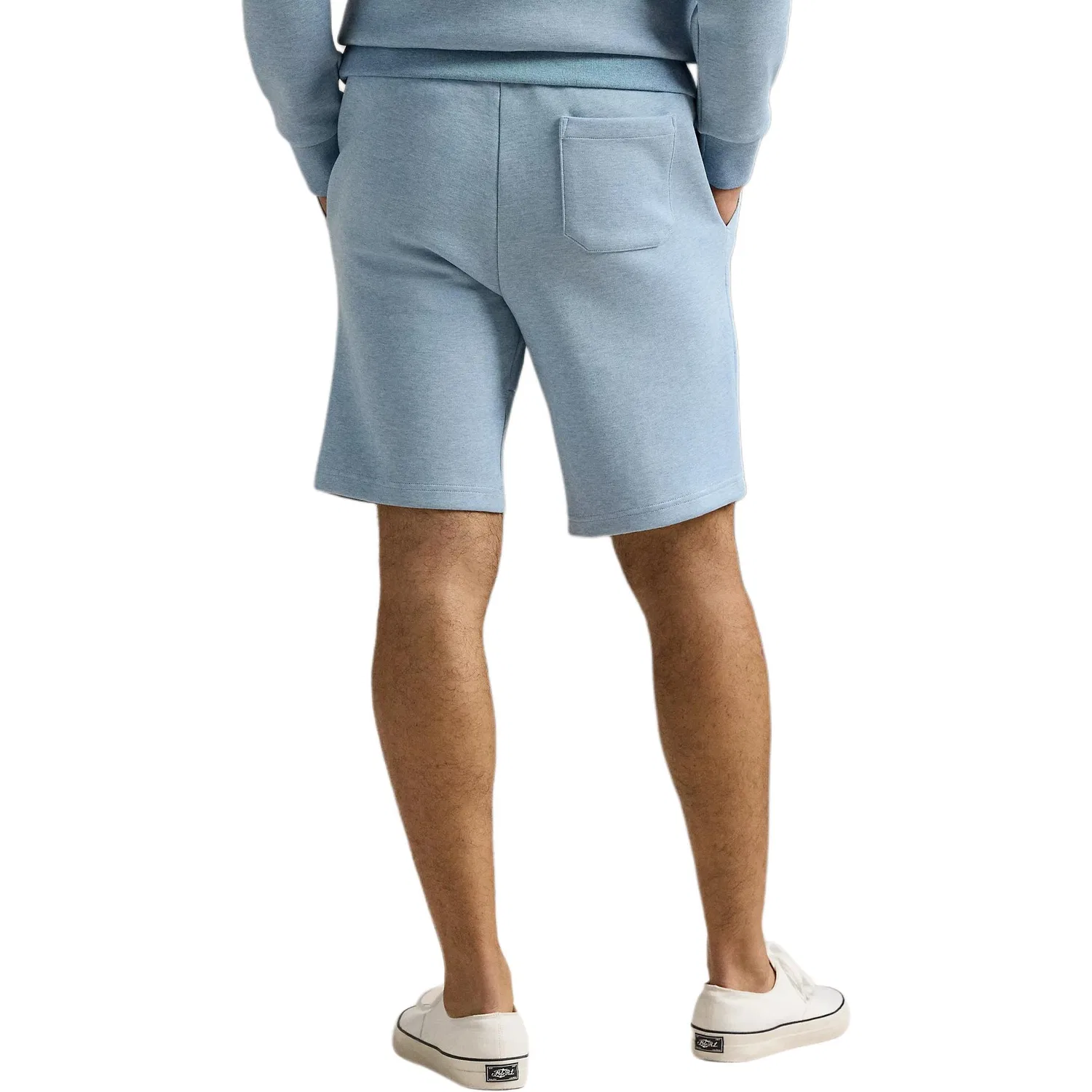 Шорты с вышивкой логотипа Polo Ralph Lauren Light Blue — фото 4
