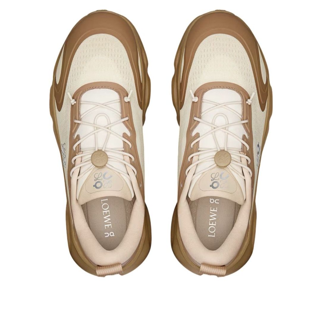 Кроссовки (WMNS) On Running x LOEWE Cloudsolo 'Dark Sand Cream' — фото 3