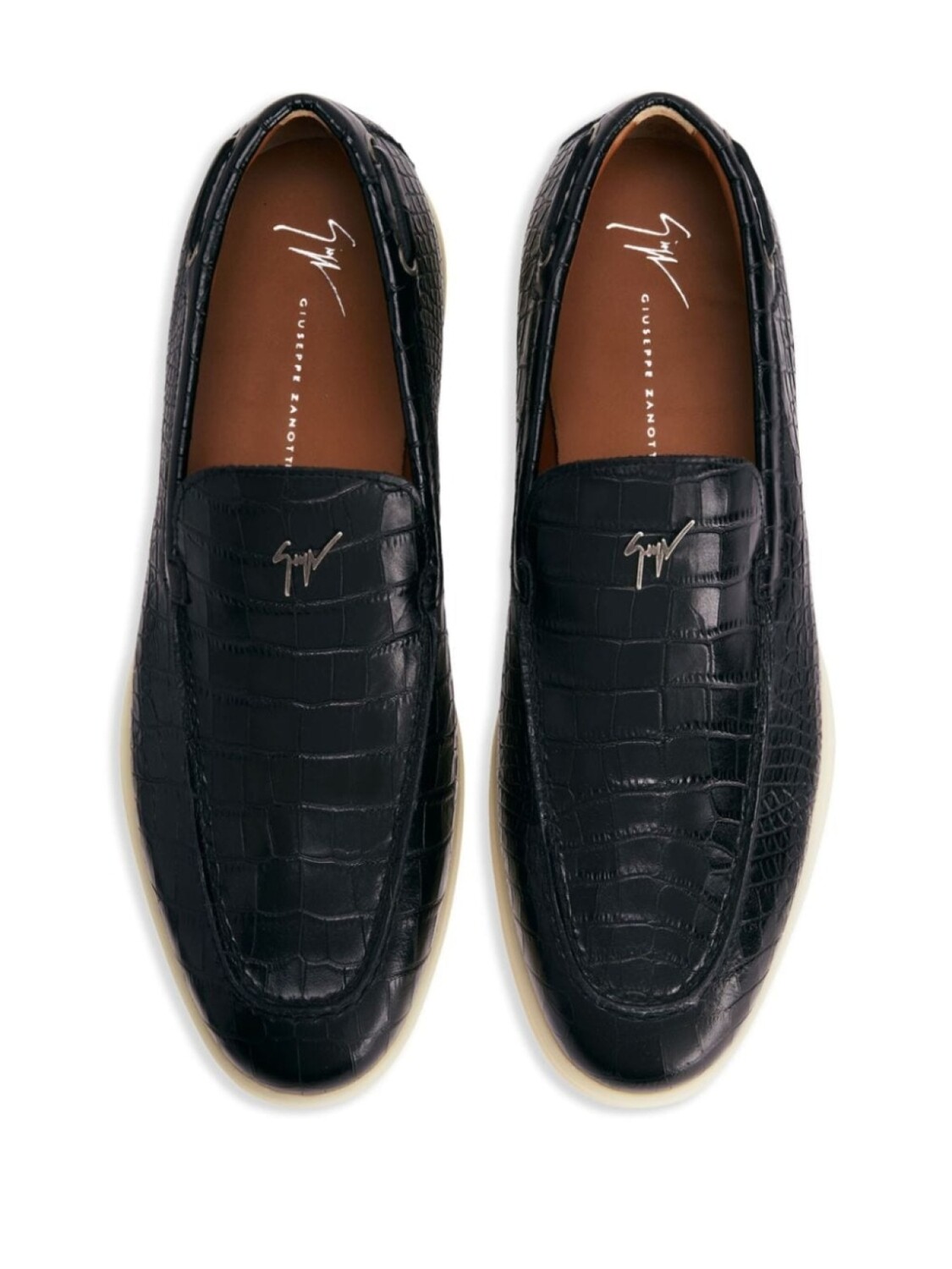 Giuseppe Zanotti лоферы The Maui, черный — фото 4