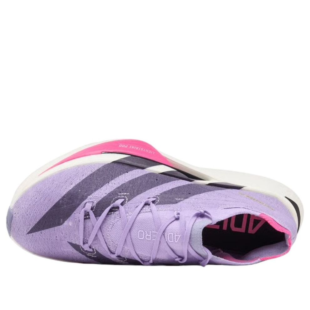 Adidas Adizero Prime X3 Strung 'Powder Plum Black Pink' — фото 3