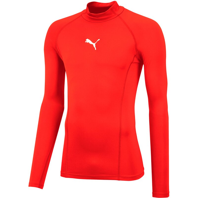 

Футболка Liga Baselayer Tee ls Warm Puma, красный