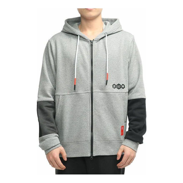 

Куртка Nike Splicing Zipper Hooded Jacket Men's Grey, серый