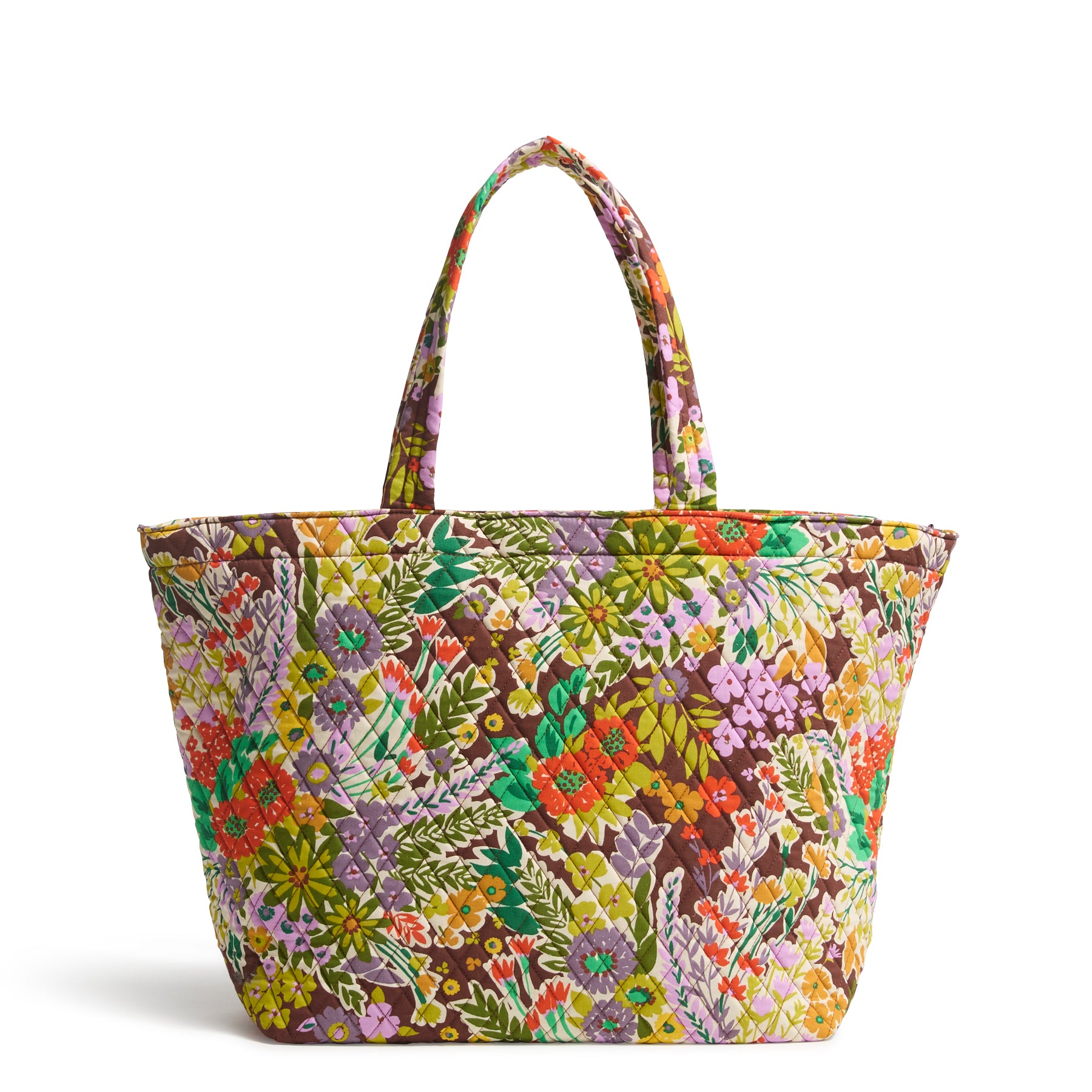 

Сумка-тоут Outlet из хлопка для путешествий Vera Bradley, цвет evening garden