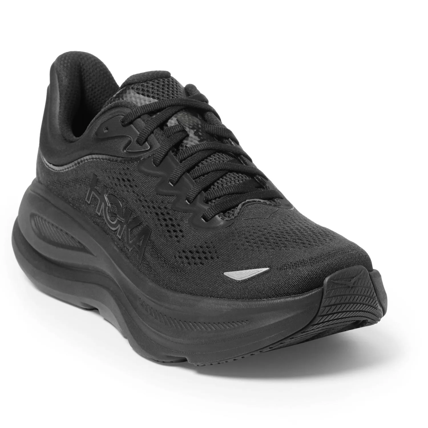 Беговые кроссовки Bondi 9 для мужчин HOKA, Black/Black — фото 3