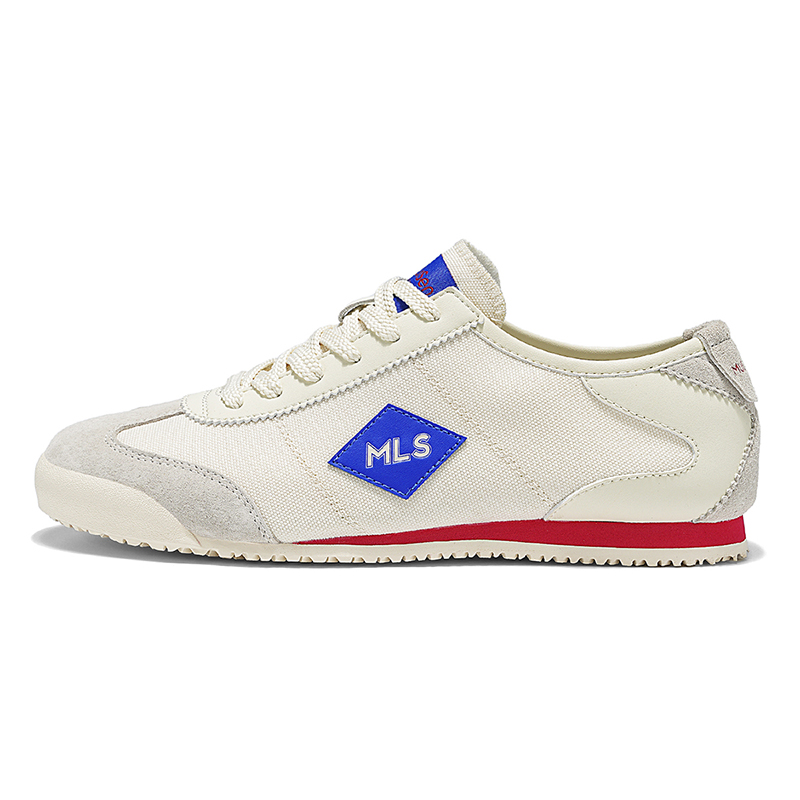 

Mulinsen Износостойкие дышащие низкие повседневные кроссовки мужские - бежевый и голубой, цвет Beige Baby Blue