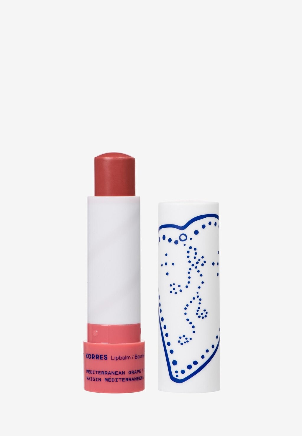 

Бальзам для губ Mediterranean Grape Lip Balm KORRES, цвет neutral purple