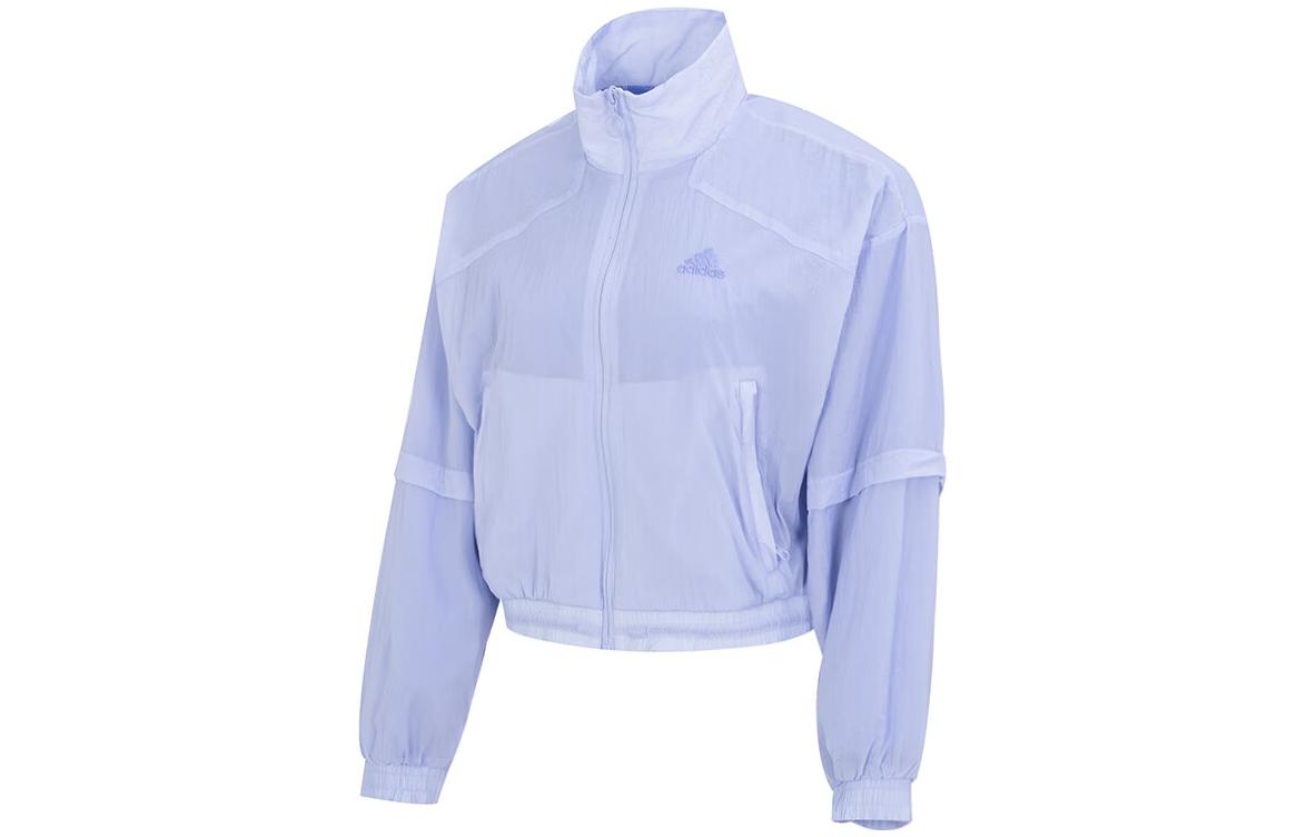 Женская куртка светло-лавандового цвета Adidas — фото 2