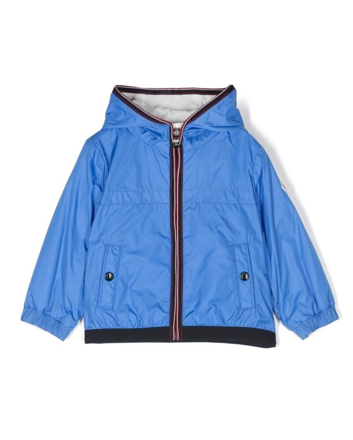 

Moncler Enfant куртка на молнии с капюшоном, синий