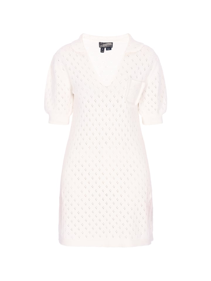 

DreiMaster Женское платье кремового цвета