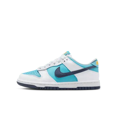 

Кроссовки Nike Dunk Low, цвет Dusty Cactus/White/Racer Pink/Thunder Blue