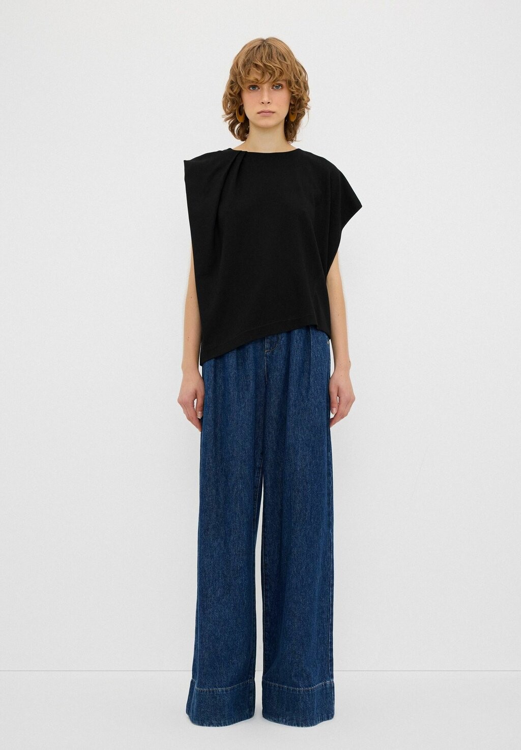 

Блуза PLEATED adL, черный