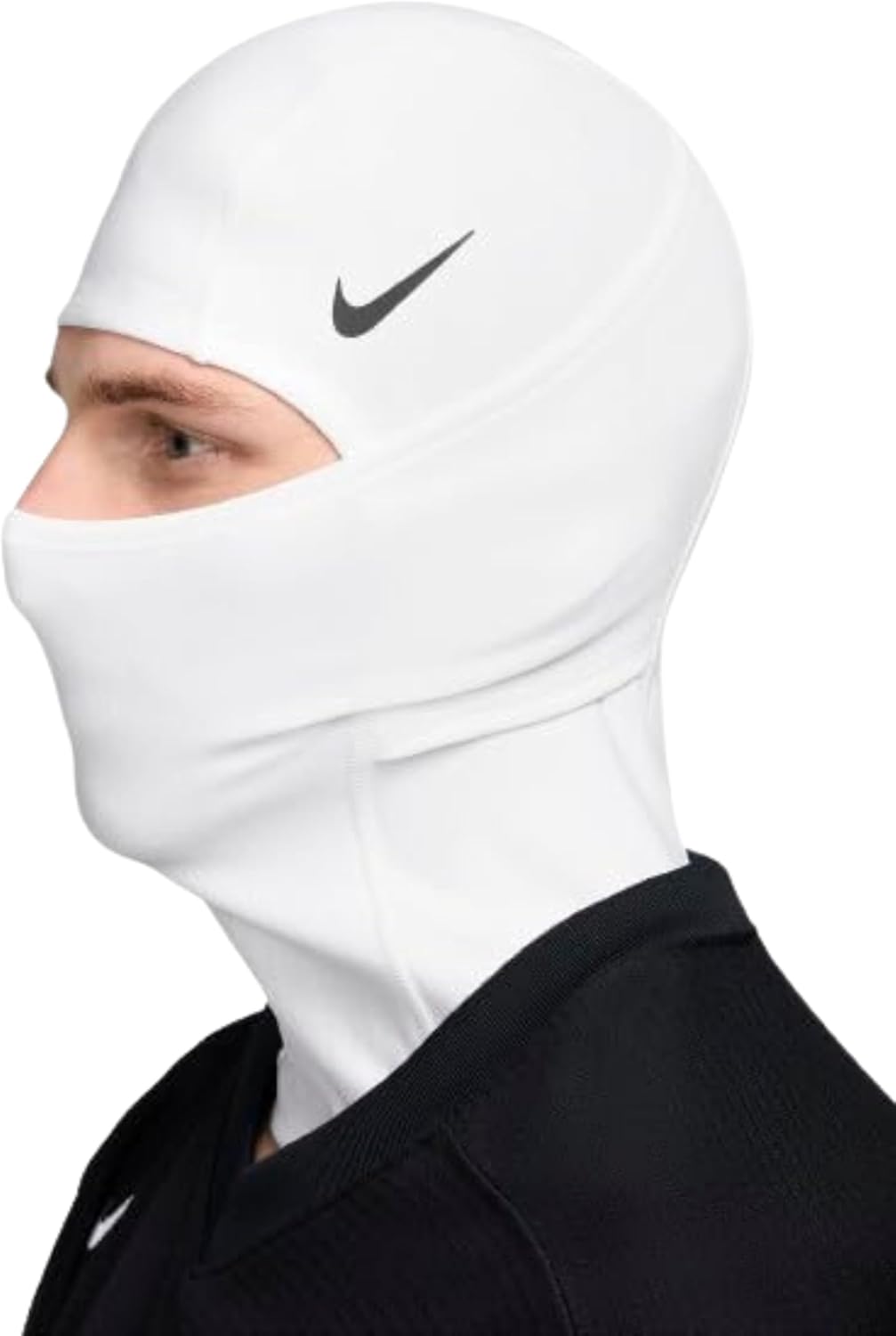 Nike Pro Hyperwarm Hood, White — фото 2
