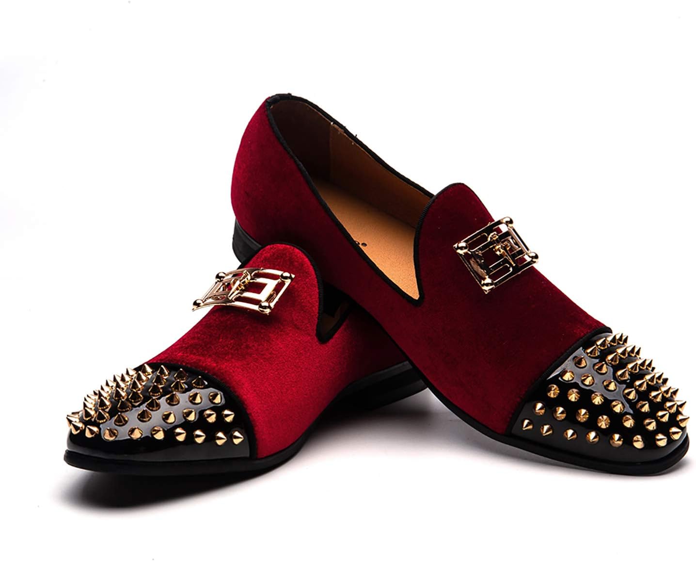 

Мужские слипоны JITAI с пенни, кожаной подкладкой, роскошная мужская обувь, красный