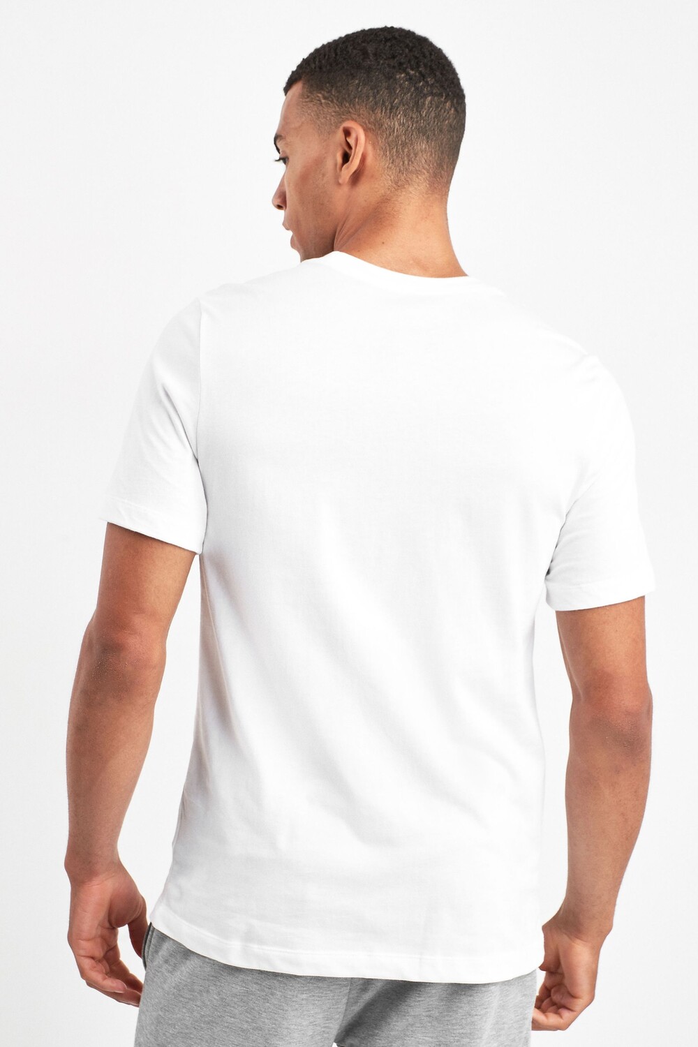 Тренировочная футболка Dri-FIT с короткими рукавами Nike, белый — фото 2